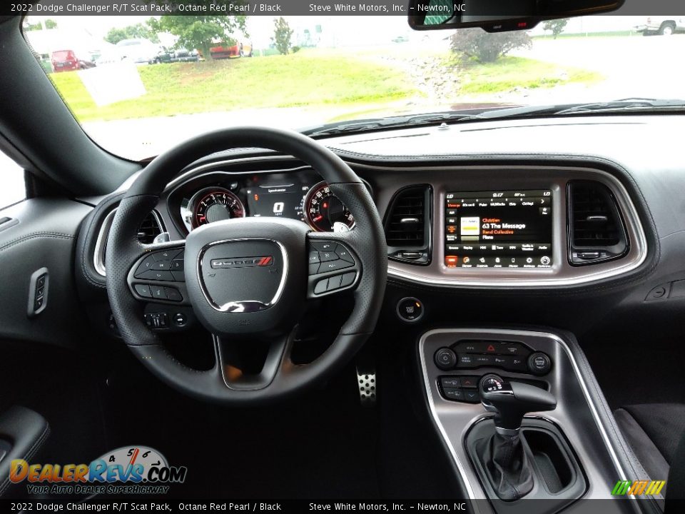 2022 Dodge Challenger R/T Scat Pack Octane Red Pearl / Black Photo #16