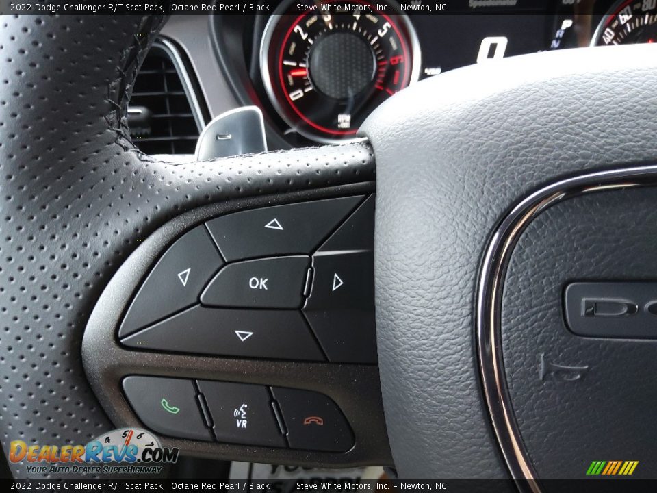2022 Dodge Challenger R/T Scat Pack Octane Red Pearl / Black Photo #17