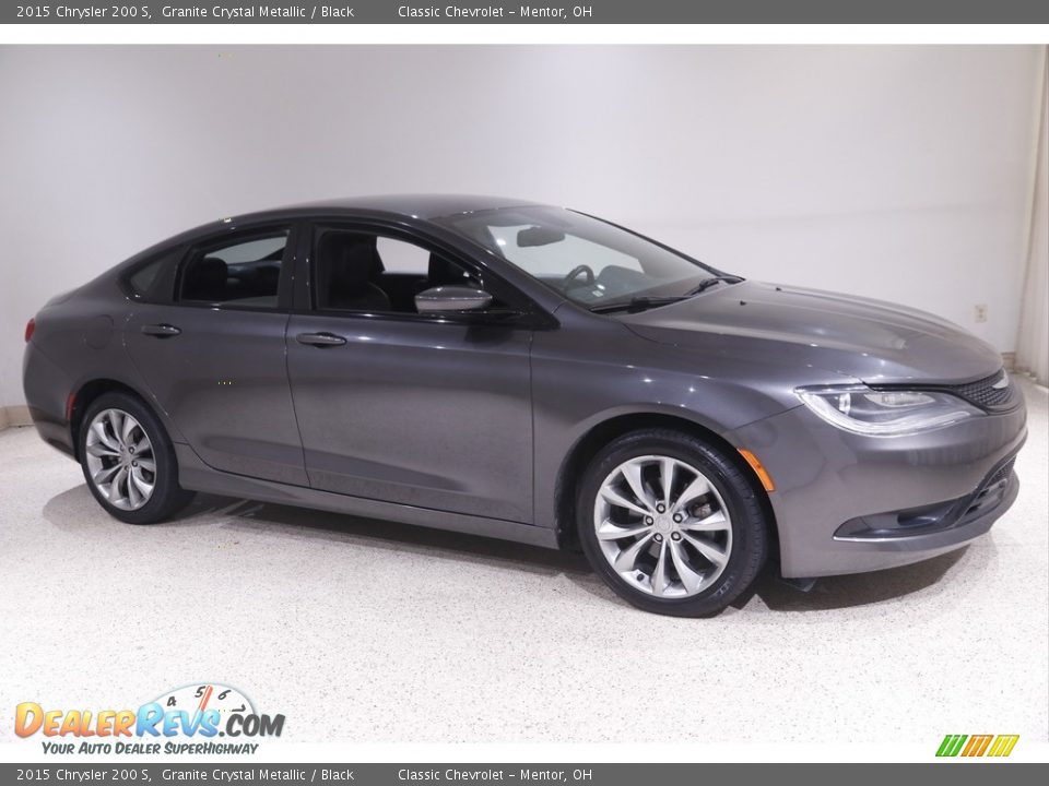 2015 Chrysler 200 S Granite Crystal Metallic / Black Photo #1