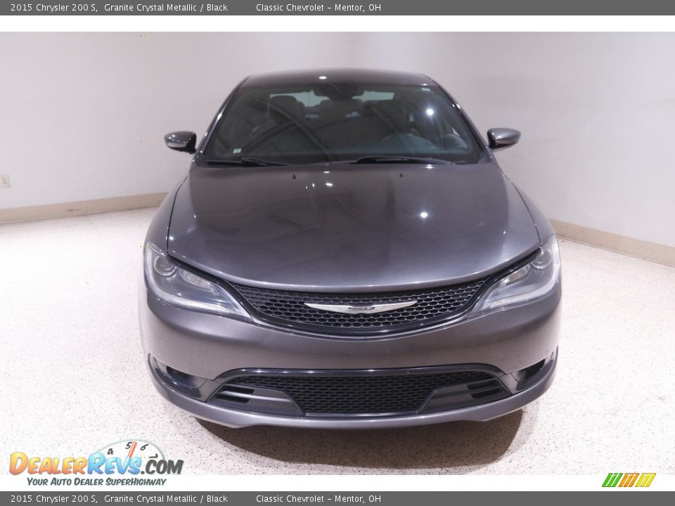 2015 Chrysler 200 S Granite Crystal Metallic / Black Photo #2