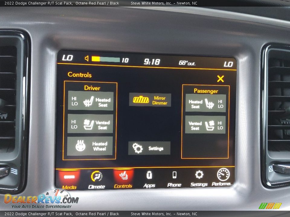 2022 Dodge Challenger R/T Scat Pack Octane Red Pearl / Black Photo #21