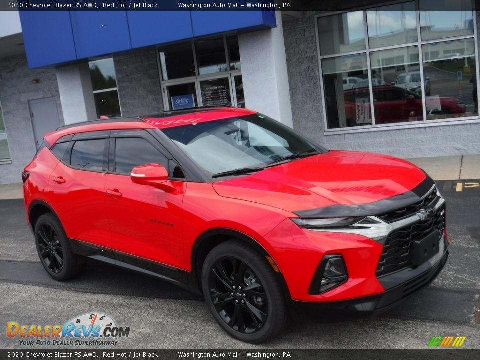 2020 Chevrolet Blazer RS AWD Red Hot / Jet Black Photo #1