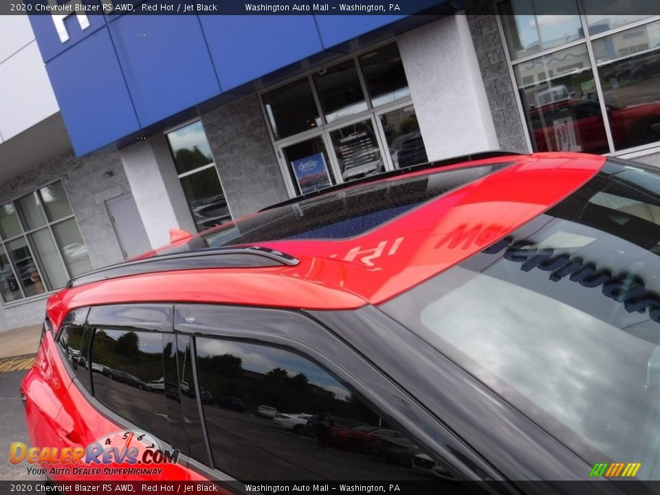 2020 Chevrolet Blazer RS AWD Red Hot / Jet Black Photo #3
