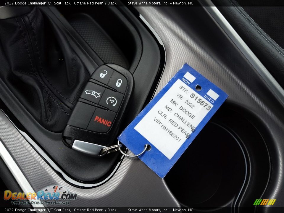 2022 Dodge Challenger R/T Scat Pack Octane Red Pearl / Black Photo #27