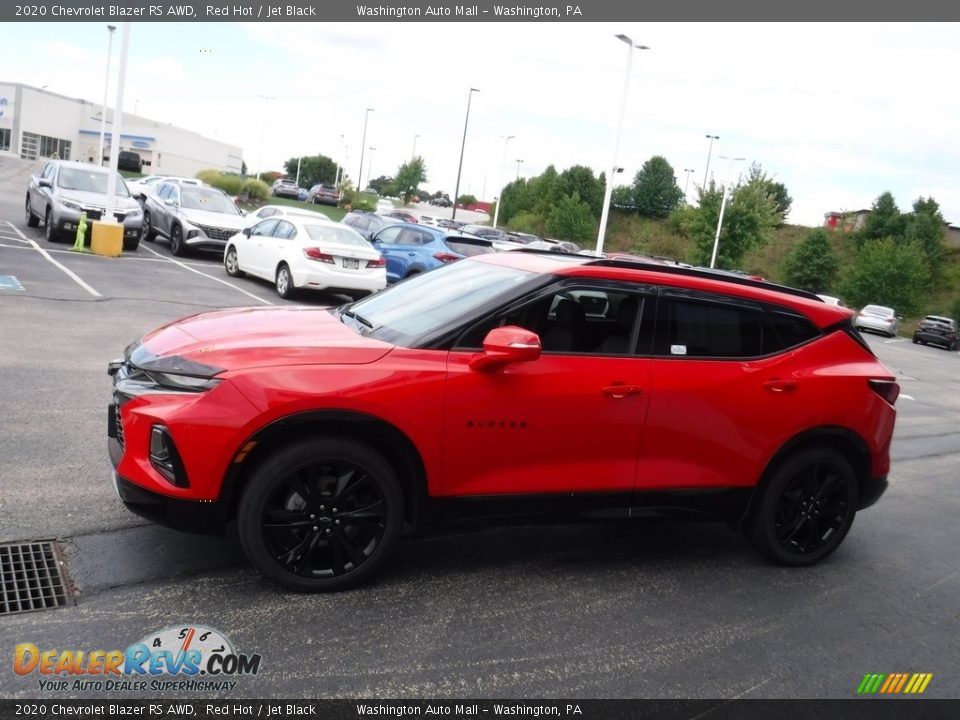 2020 Chevrolet Blazer RS AWD Red Hot / Jet Black Photo #7