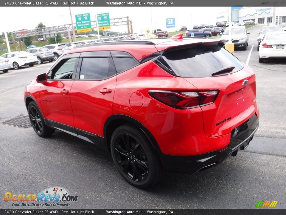 2020 Chevrolet Blazer RS AWD Red Hot / Jet Black Photo #8