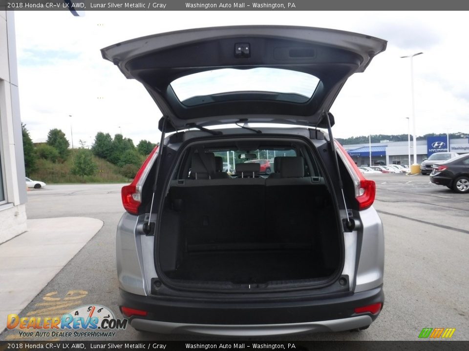 2018 Honda CR-V LX AWD Lunar Silver Metallic / Gray Photo #25