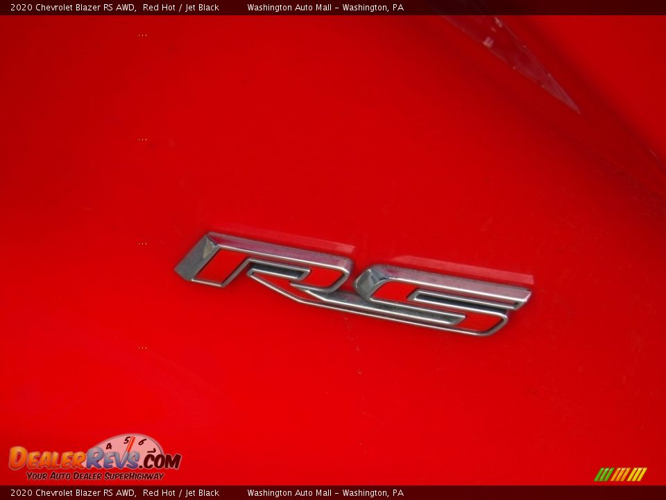 2020 Chevrolet Blazer RS AWD Red Hot / Jet Black Photo #12