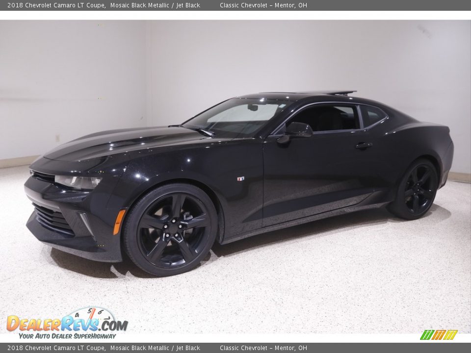 2018 Chevrolet Camaro LT Coupe Mosaic Black Metallic / Jet Black Photo #3