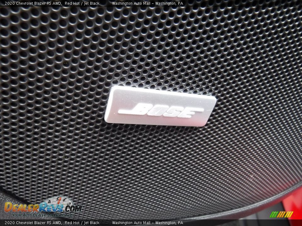 2020 Chevrolet Blazer RS AWD Red Hot / Jet Black Photo #16