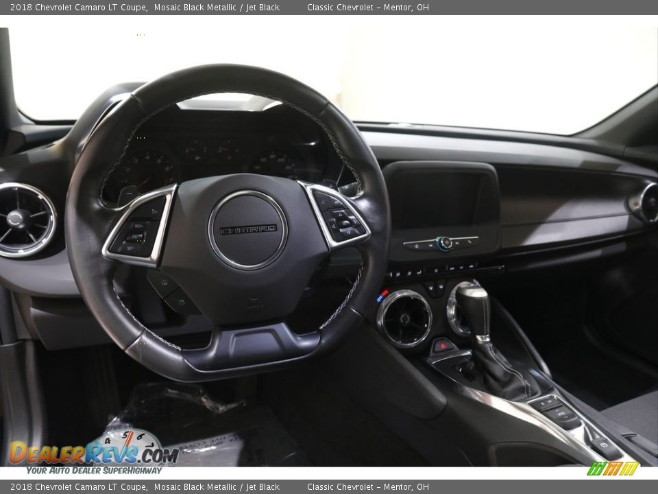 2018 Chevrolet Camaro LT Coupe Mosaic Black Metallic / Jet Black Photo #6