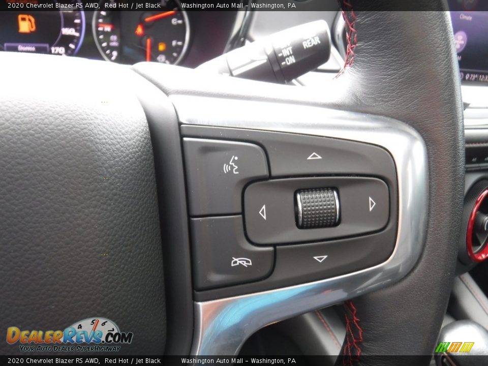 2020 Chevrolet Blazer RS AWD Red Hot / Jet Black Photo #32