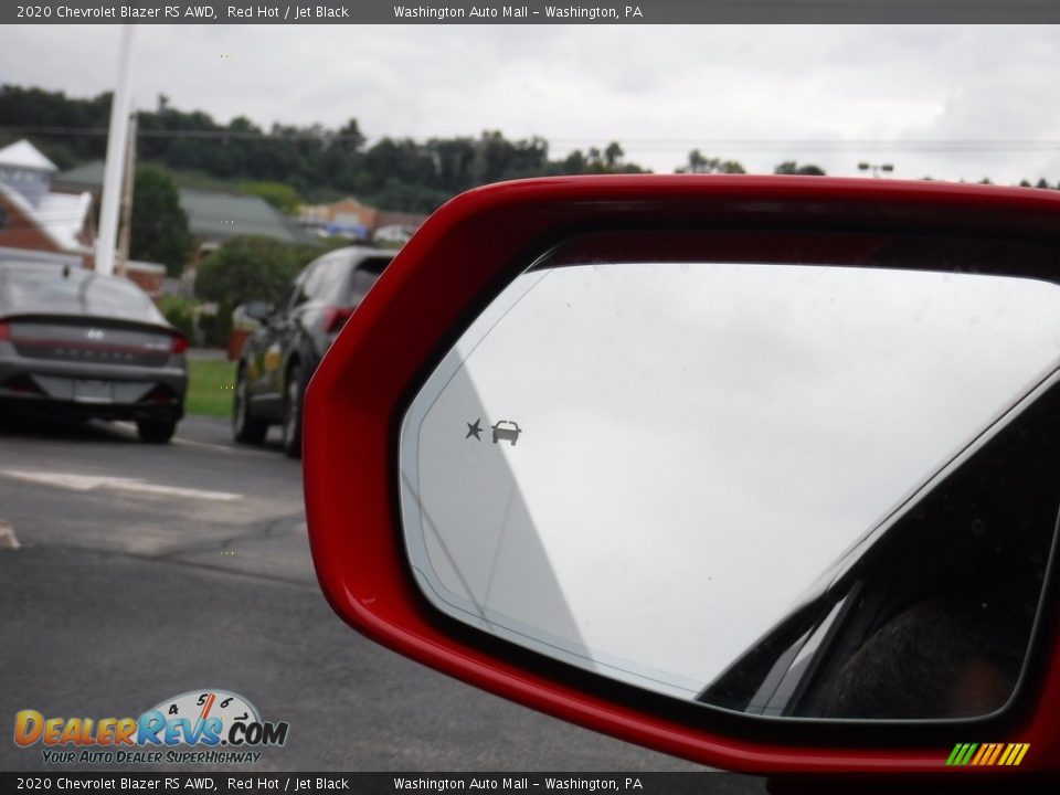 2020 Chevrolet Blazer RS AWD Red Hot / Jet Black Photo #33