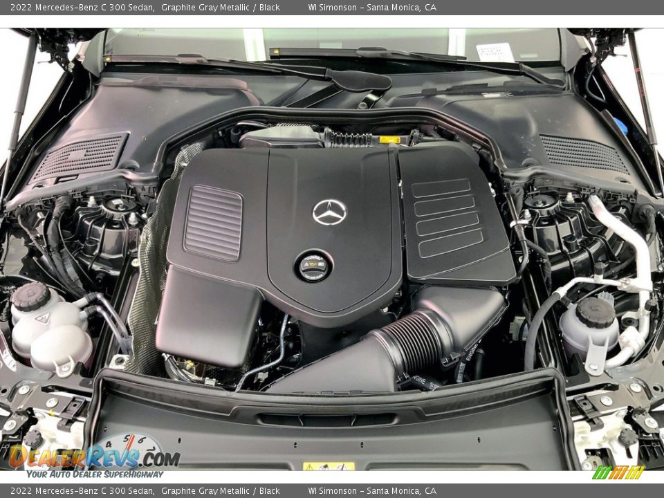 2022 Mercedes-Benz C 300 Sedan 2.0 Liter Turbocharged DOHC 16-Valve VVT 4 Cylinder Engine Photo #9