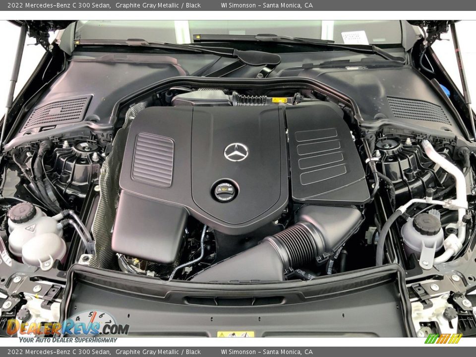 2022 Mercedes-Benz C 300 Sedan 2.0 Liter Turbocharged DOHC 16-Valve VVT 4 Cylinder Engine Photo #9