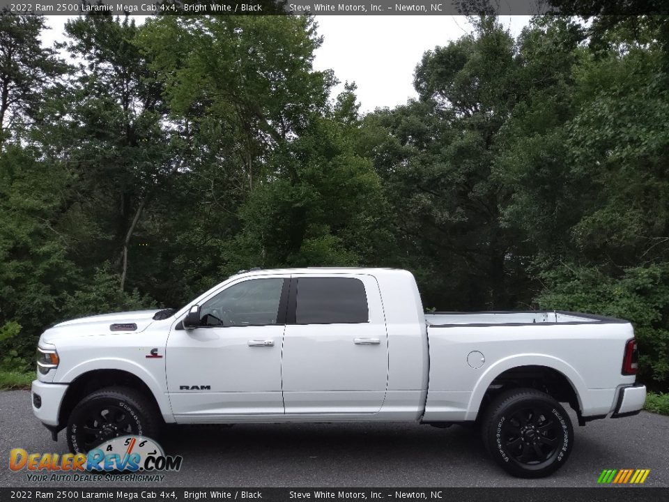 Bright White 2022 Ram 2500 Laramie Mega Cab 4x4 Photo #1