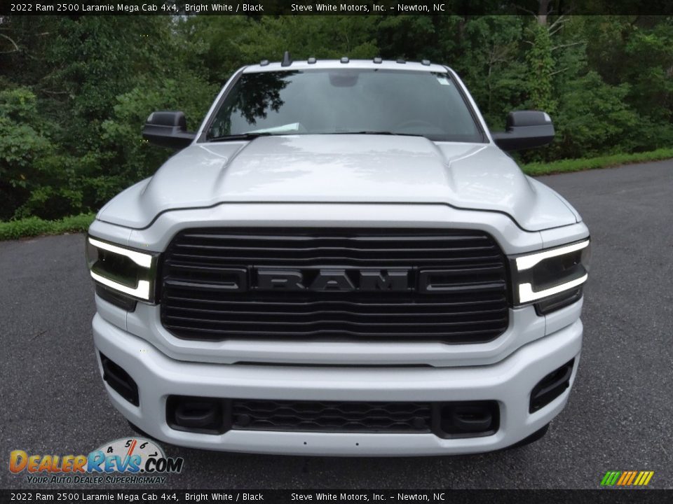 2022 Ram 2500 Laramie Mega Cab 4x4 Bright White / Black Photo #3