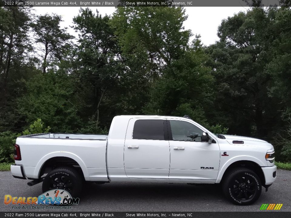 Bright White 2022 Ram 2500 Laramie Mega Cab 4x4 Photo #5