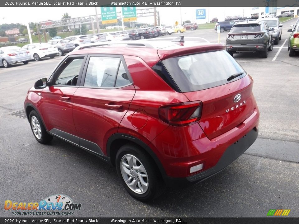 2020 Hyundai Venue SEL Scarlet Red Pearl / Black Photo #8