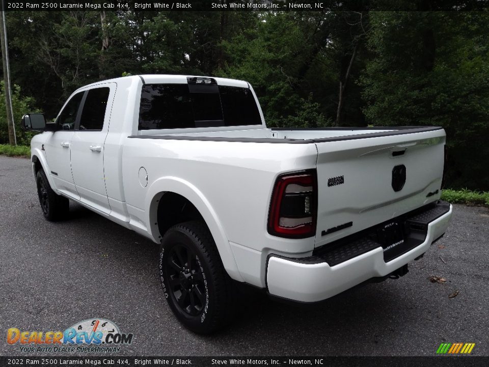 2022 Ram 2500 Laramie Mega Cab 4x4 Bright White / Black Photo #9