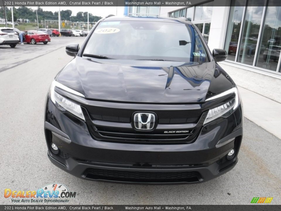 2021 Honda Pilot Black Edition AWD Crystal Black Pearl / Black Photo #5