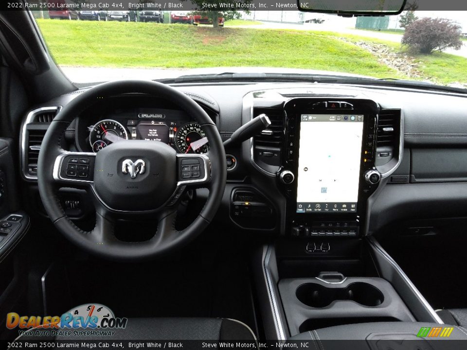 Dashboard of 2022 Ram 2500 Laramie Mega Cab 4x4 Photo #19