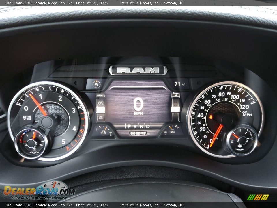 2022 Ram 2500 Laramie Mega Cab 4x4 Gauges Photo #22