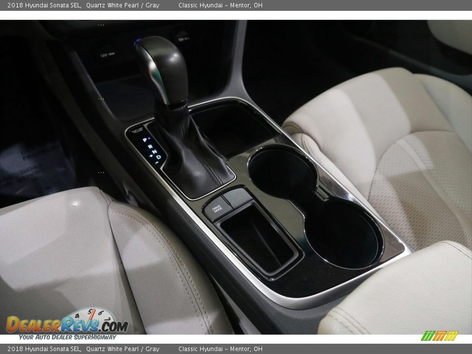 2018 Hyundai Sonata SEL Quartz White Pearl / Gray Photo #13