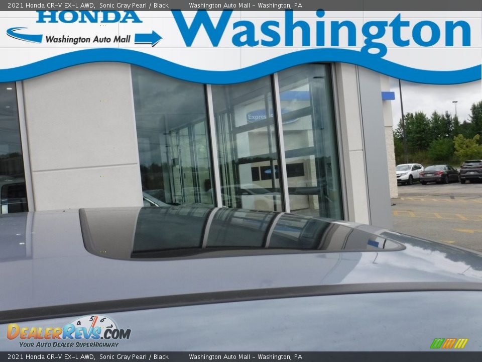 2021 Honda CR-V EX-L AWD Sonic Gray Pearl / Black Photo #3