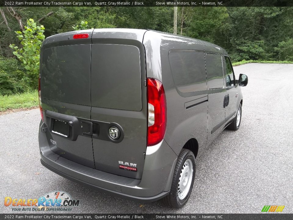 2022 Ram ProMaster City Tradesman Cargo Van Quartz Gray Metallic / Black Photo #6