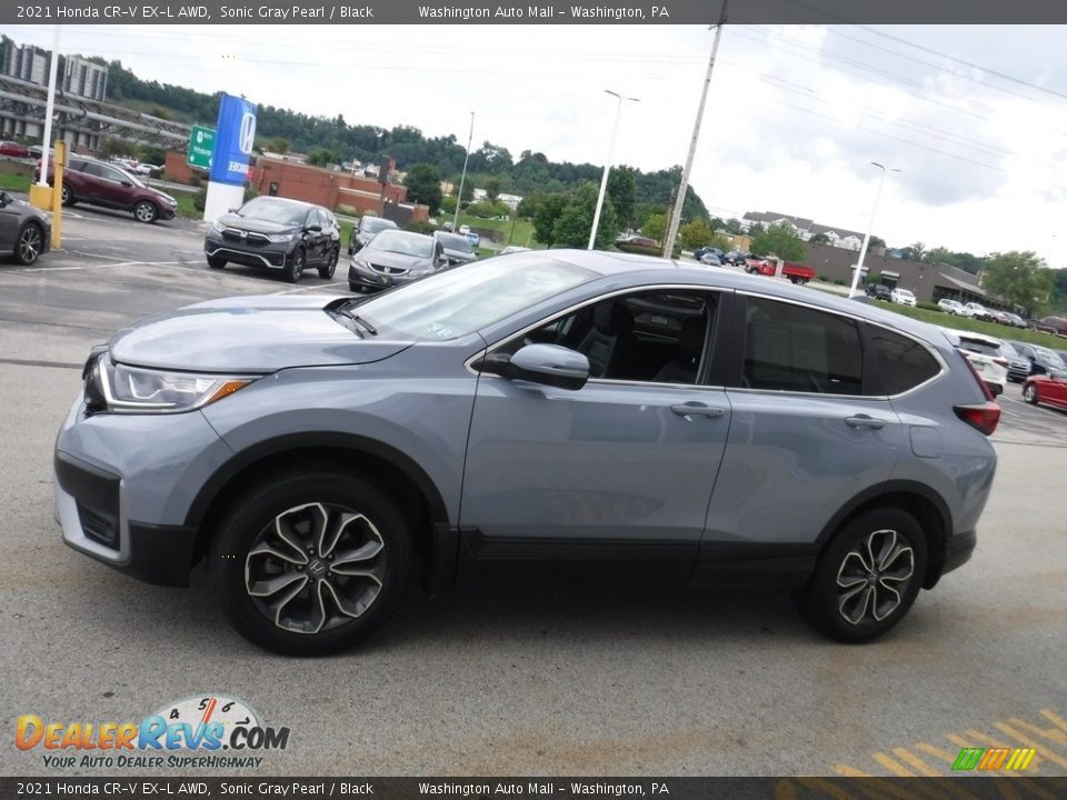 2021 Honda CR-V EX-L AWD Sonic Gray Pearl / Black Photo #6
