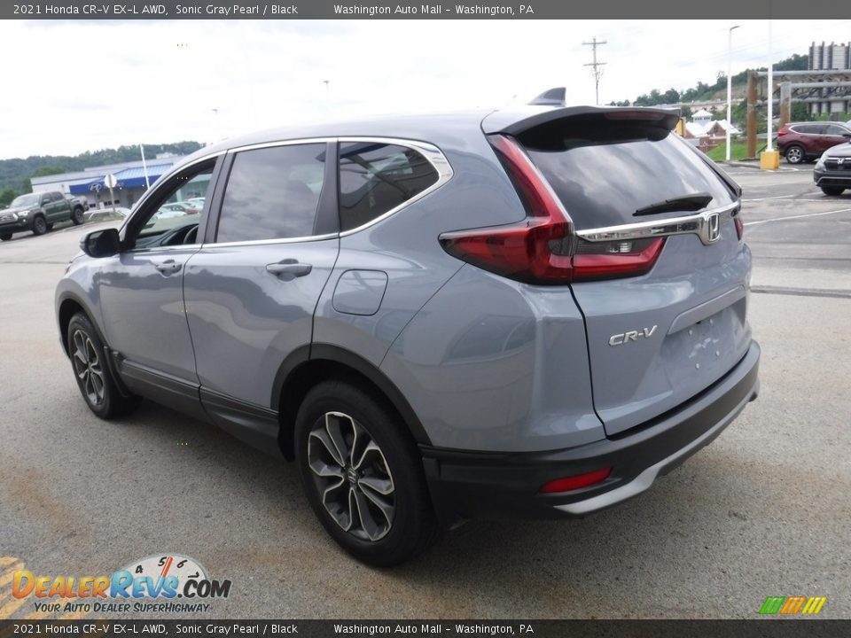 2021 Honda CR-V EX-L AWD Sonic Gray Pearl / Black Photo #7