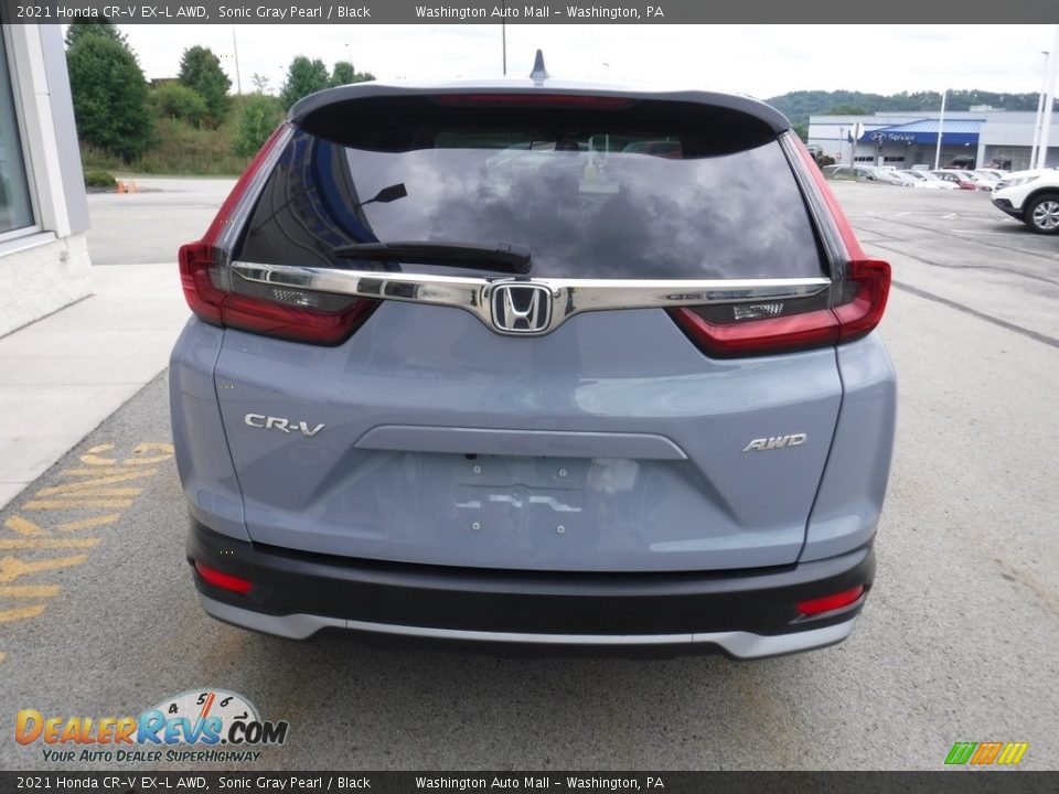 2021 Honda CR-V EX-L AWD Sonic Gray Pearl / Black Photo #8