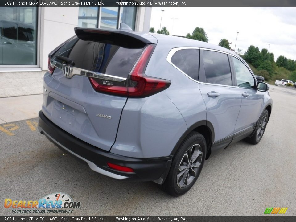 2021 Honda CR-V EX-L AWD Sonic Gray Pearl / Black Photo #9