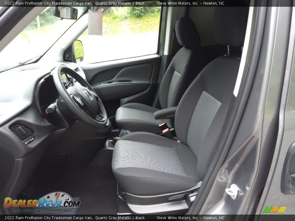 Black Interior - 2022 Ram ProMaster City Tradesman Cargo Van Photo #10