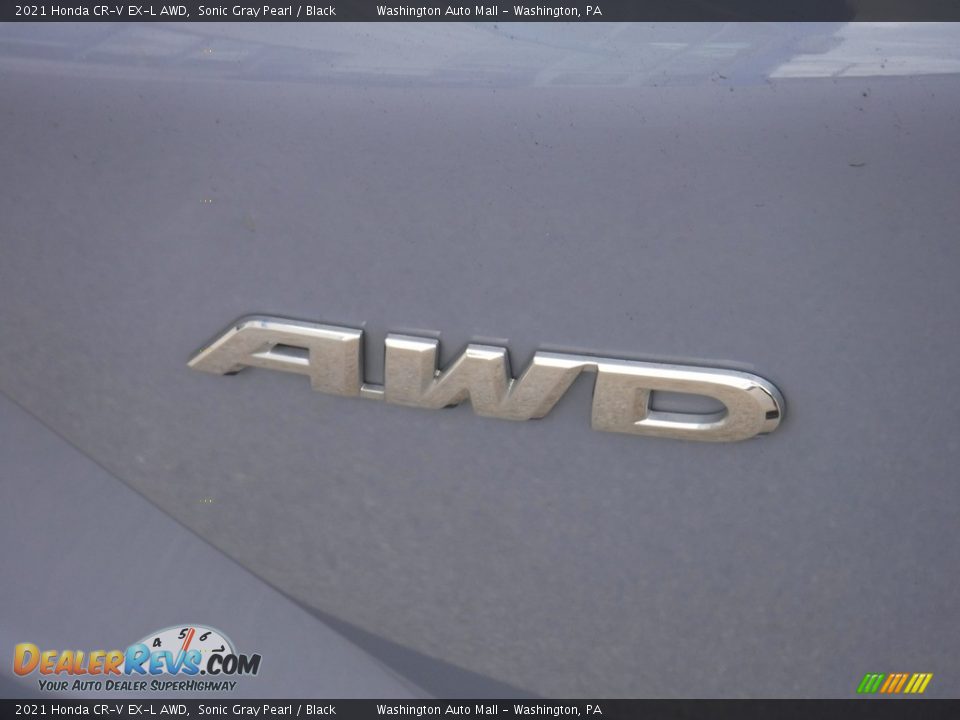 2021 Honda CR-V EX-L AWD Sonic Gray Pearl / Black Photo #10