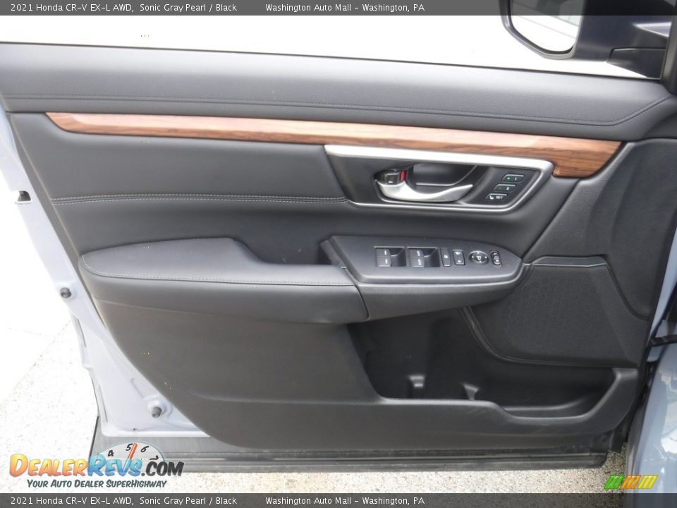 2021 Honda CR-V EX-L AWD Sonic Gray Pearl / Black Photo #13
