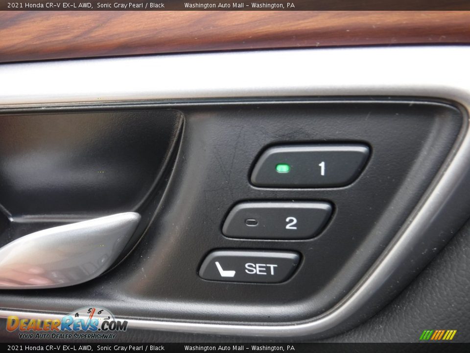 2021 Honda CR-V EX-L AWD Sonic Gray Pearl / Black Photo #14