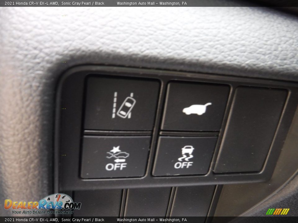 2021 Honda CR-V EX-L AWD Sonic Gray Pearl / Black Photo #15