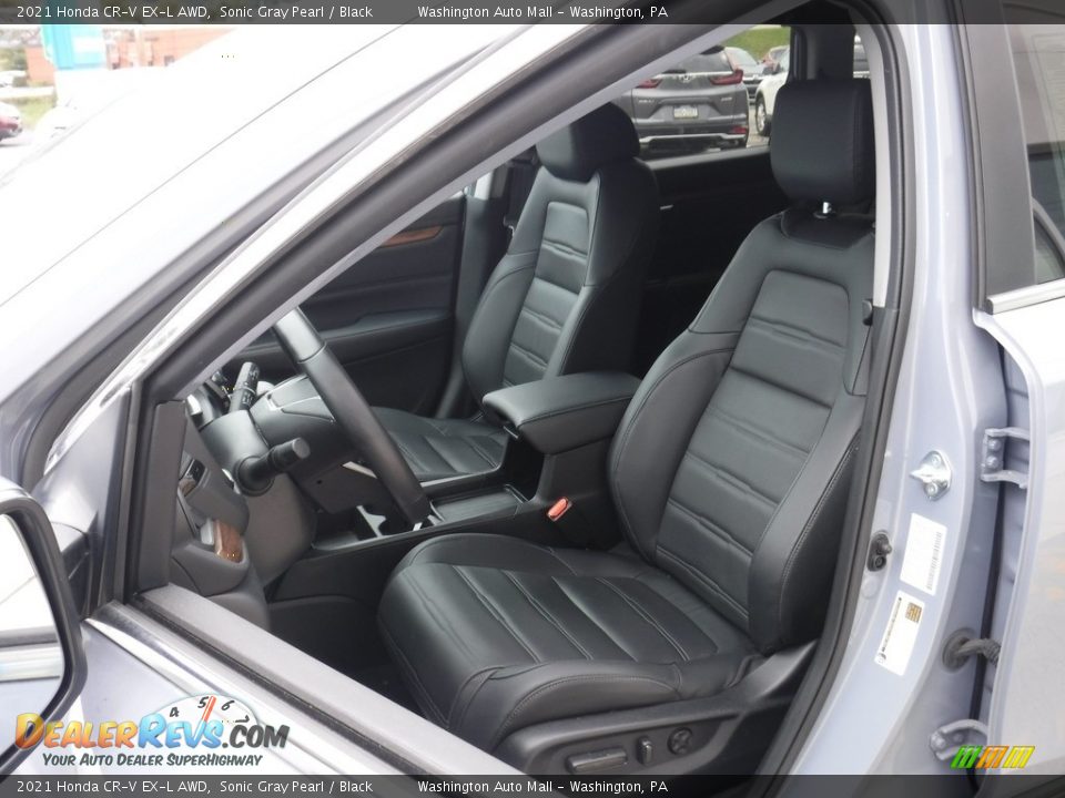2021 Honda CR-V EX-L AWD Sonic Gray Pearl / Black Photo #16