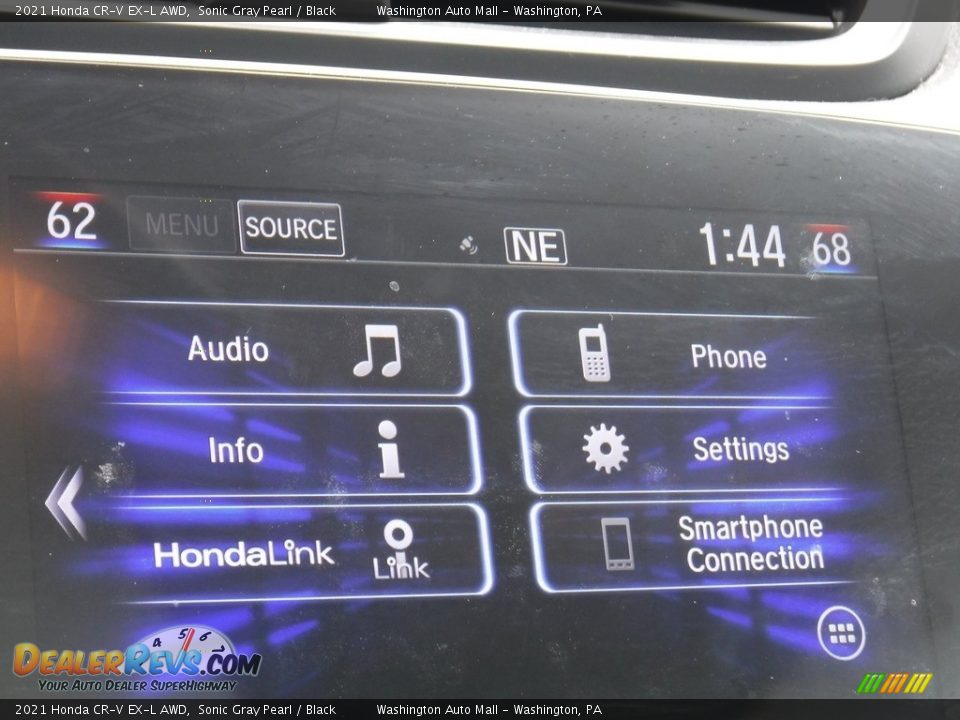2021 Honda CR-V EX-L AWD Sonic Gray Pearl / Black Photo #18