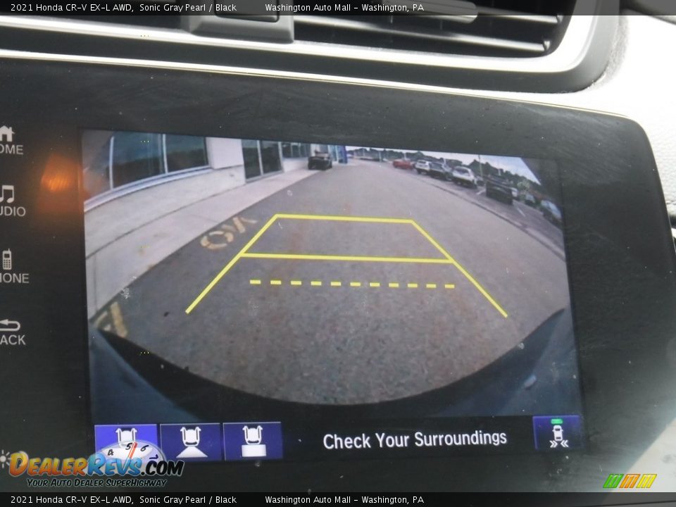 2021 Honda CR-V EX-L AWD Sonic Gray Pearl / Black Photo #21