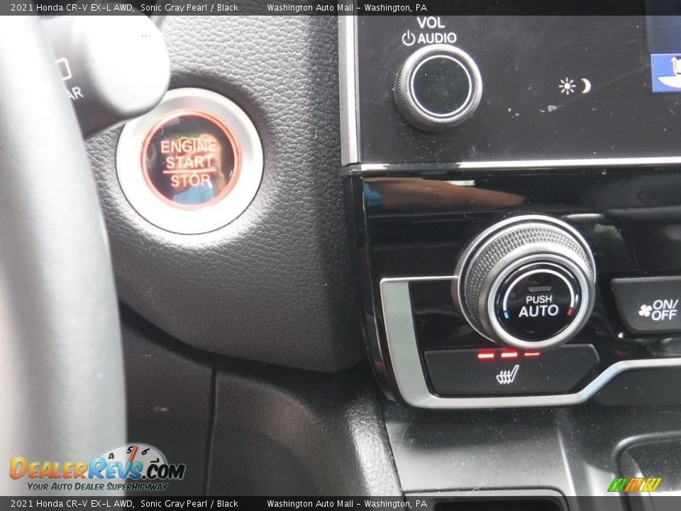 2021 Honda CR-V EX-L AWD Sonic Gray Pearl / Black Photo #22