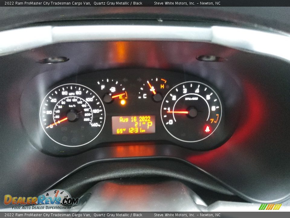 2022 Ram ProMaster City Tradesman Cargo Van Gauges Photo #20