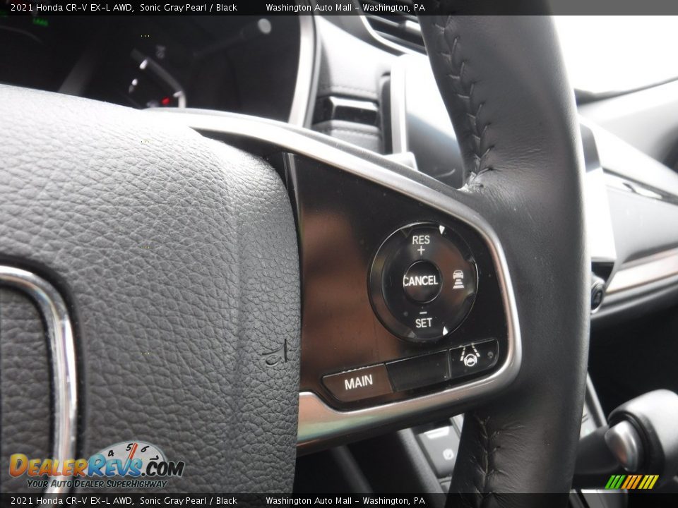 2021 Honda CR-V EX-L AWD Sonic Gray Pearl / Black Photo #25