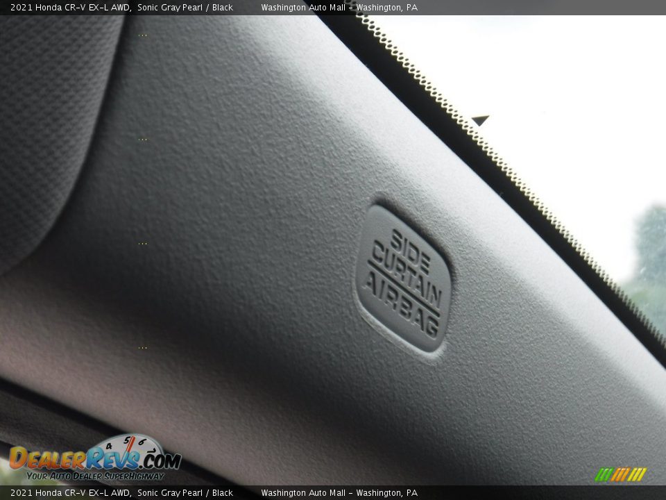 2021 Honda CR-V EX-L AWD Sonic Gray Pearl / Black Photo #26