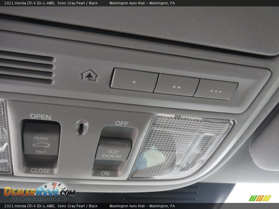 2021 Honda CR-V EX-L AWD Sonic Gray Pearl / Black Photo #27