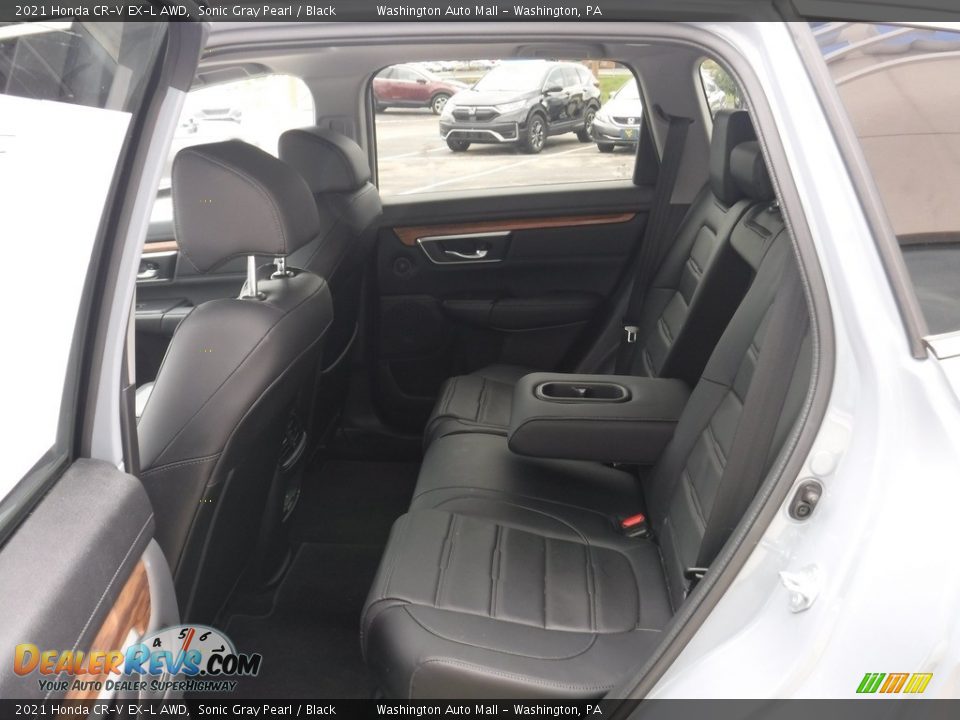 2021 Honda CR-V EX-L AWD Sonic Gray Pearl / Black Photo #28