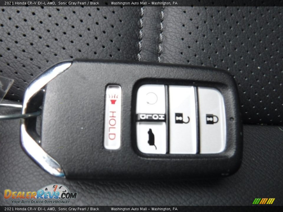 2021 Honda CR-V EX-L AWD Sonic Gray Pearl / Black Photo #32