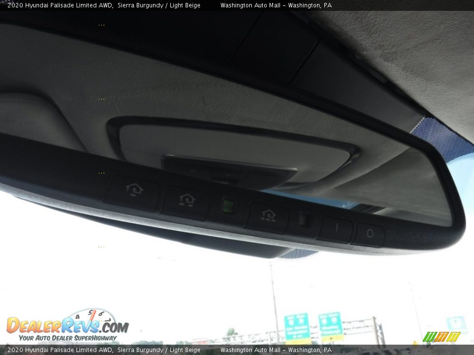 2020 Hyundai Palisade Limited AWD Sierra Burgundy / Light Beige Photo #21
